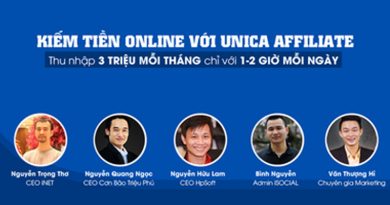Kiếm tiền Online với Unica Affiliate 2017
