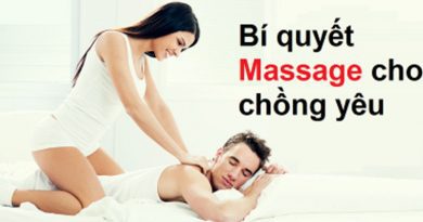 Nghệ thuật massage cho chồng yêu